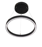 24"W Anillo Halo Pendant