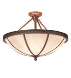 24"W Shansky Semi-Flush Mount