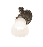 5"W Hartford Ruffle Wall Sconce