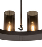 36"W Loxley 12 Lt Chandelier