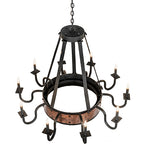 44"W Costello 10 Lt Chandelier