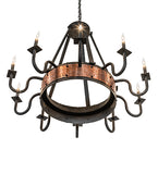44"W Costello 10 Lt Chandelier