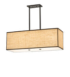 36"L Quadrato Lounge Oblong Pendant
