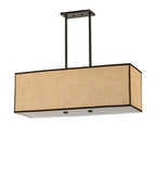 36"L Quadrato Lounge Oblong Pendant