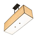 36"L Quadrato Lounge Oblong Pendant