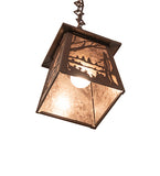 7"Sq Quiet Pond Mini Pendant