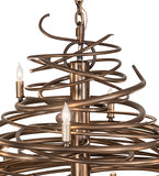 42"W Cyclone 20 Lt Chandelier