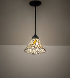 8"W Willow Jadestone Pendant