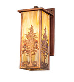 7.5" W Hyde Park Tamarack Outdoor Wall Sconce