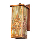7.5" W Hyde Park Tamarack Outdoor Wall Sconce