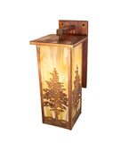 7.5" W Hyde Park Tamarack Outdoor Wall Sconce