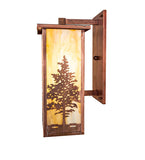 7.5" W Hyde Park Tamarack Outdoor Wall Sconce