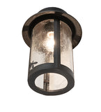 10"W Fulton Dragonfly Outdoor Flush Mount