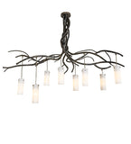 70"L Winter Solstice Cilindro 8 Lt Chandelier