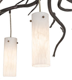 70"L Winter Solstice Cilindro 8 Lt Chandelier