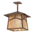 16"Sq Stillwater Hill Top Pendant