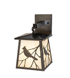 7"W Stillwater Song Bird Outdoor Wall Sconce