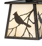 7"W Stillwater Song Bird Outdoor Wall Sconce