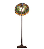 64"H Tiffany Hanginghead Dragonfly Floor Lamp