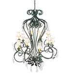 52"W Josephine 10 Lt Chandelier