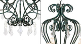 52"W Josephine 10 Lt Chandelier