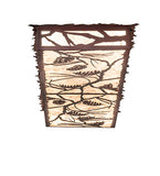 50"L Whispering Pines Oblong Flush Mount