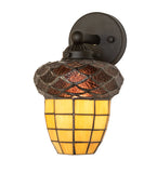 7"W Acorn Wall Sconce