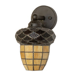 7"W Acorn Wall Sconce
