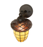 7"W Acorn Wall Sconce