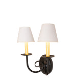 13"W Squire 2 Lt Wall Sconce