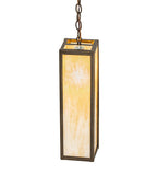 5"Sq Cooper Mini Pendant