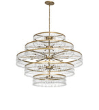 72"W Corsica Five Tier Chandelier