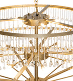 72"W Corsica Five Tier Chandelier