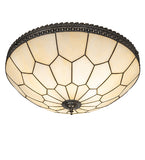 24"W Vincent Honeycomb Semi-Flushmount