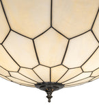 24"W Vincent Honeycomb Semi-Flushmount