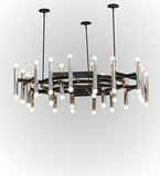 62"W Byron 48 Lt Chandelier