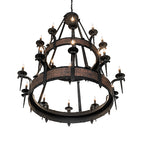 48"W Costello 20 Lt Two Tier Chandelier