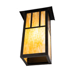12"W Seneca Double Bar Mission Outdoor Wall Sconce