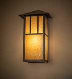 12"W Seneca Double Bar Mission Outdoor Wall Sconce