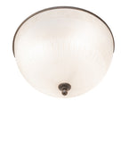 18"W Ovum Aquinum Flush Mount