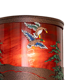 8"W Bass & Mallard Right Wall Sconce