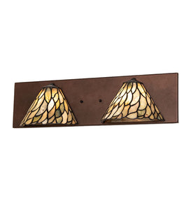 24"W Willow Jadestone 2 Lt Wall Sconce
