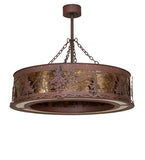 44"W Tamarack Inverted Pendant