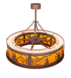 44"W Tamarack Inverted Pendant