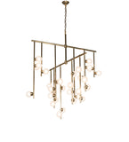 49"W Alva Babylon 32 Lt Two Tier Chandelier