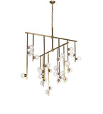49"W Alva Babylon 32 Lt Two Tier Chandelier