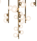 49"W Alva Babylon 32 Lt Two Tier Chandelier