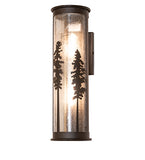 6"W Tall Pines Wall Sconce