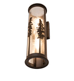 6"W Tall Pines Wall Sconce