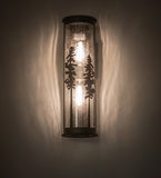 6"W Tall Pines Wall Sconce